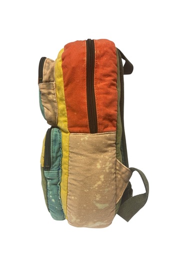 Kaliteli Tek Bölmeli Vintage Disayn Günlük Sırt Gezi Okul Seyahat Çantası Jannie Bag 27 Cm X 40 Cm Turkuaz