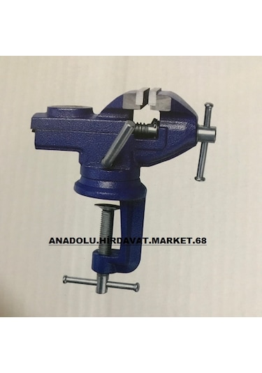 Baytec Mini Mengene Dönerli Tablalı Örslü Masa Mengenesi 50Mm Pro