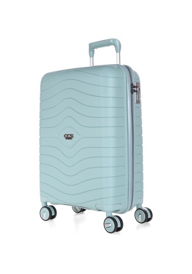 Ççs 5242 Polipropilen Kabin Boy Valiz-mavi Mavi