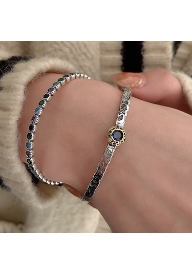 Sones Vintage Açık Bilezik El Dekorasyonu, Özellikler:sl0467 Çok Renkli