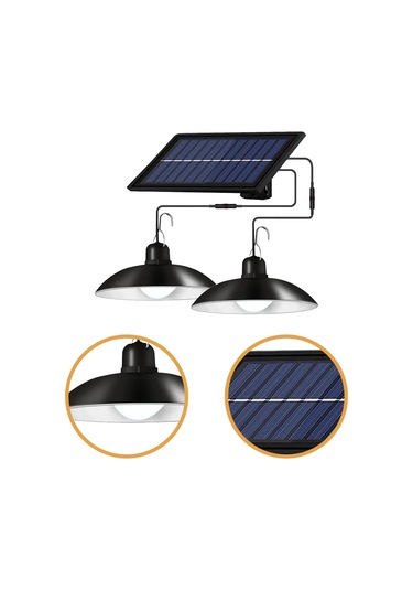 Suntek Güneş Enerjili Sarkıt Işıklar Ahır, Sera, Kamp Beyaz