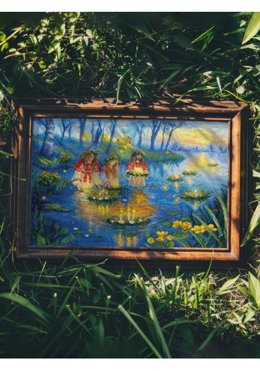 Rıolıs Yıldızlı Gece 40x30cm Nakış Kiti 2235 237301334