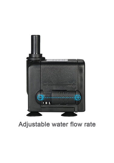 Pazly 450l/s 6w Su Altı Pompası - 2 Nozullu Ip68 Akvaryum & Bahçe