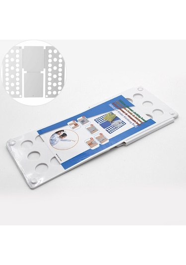 Beyaz-çok Fonksiyonlu Ve Kullanışlı Çocuk Elbise Katlama Tahtası Zamandan Tasarruf Sağlar, Hızlı Elbise Katlama Organizasyonu Yerden Tasarruf Sağlar