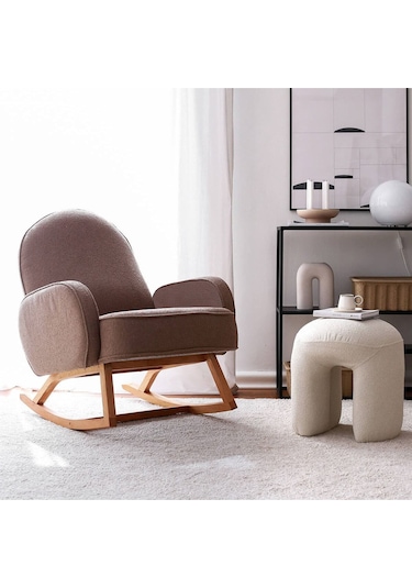 Yoko Sallanır Koltuk - Kahve