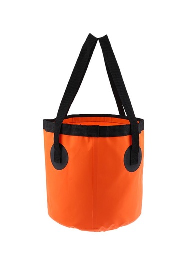 Homyl Açık Kamp Balıkçılık Için Katlanır 12l-portakal Portakal Turuncu