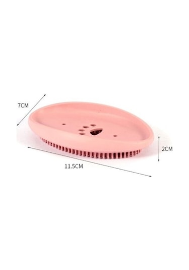 Silikon Fırça Sabunluk-9013248772784