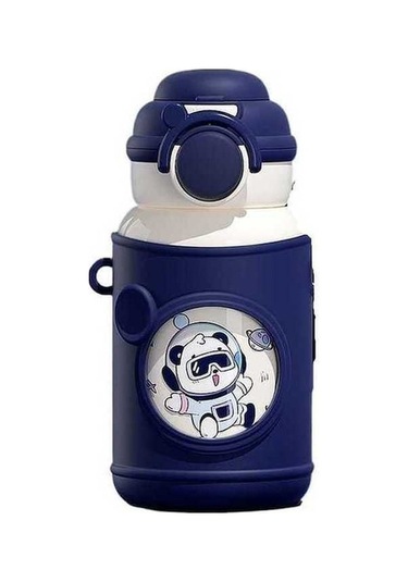 Didadodo Yüksek Kaliteli Termoslu Su Şişesi Mavi Öğrenci Çocuk Bardağı - Wa Mavi Mavi Mavi