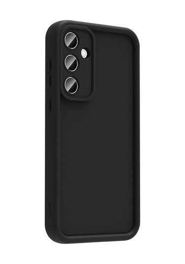 Mobilefix Galaxy Uyumlu A56 Kılıf Kamera Korumalı Ananas Kapak - Mürdüm Mürdüm