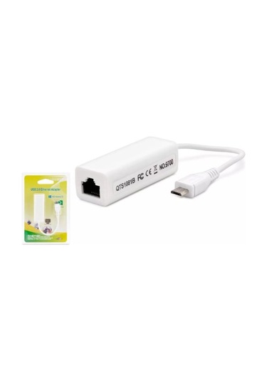 Hadron Hdx5271 Usb 2.0 Ethernet Kartı Harici Lan Dönüştürücü - Beyaz