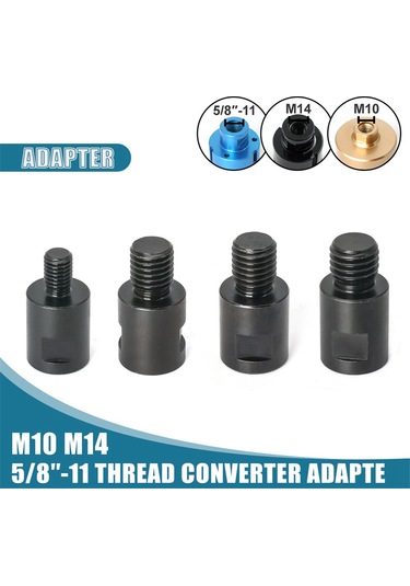 Adet M14 M10 5/8 İnç-11 Adaptör Açı Taşlama Makinesi Diş Dönüştürücü