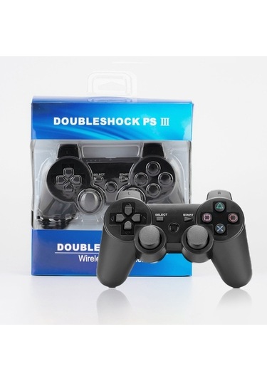 Bloomnest Ps3 Bluetooth Kablosuz Gamepad P3 Nötr Kar Tanesi Kolu Siyah Kablosuz Gamepad Ps3
