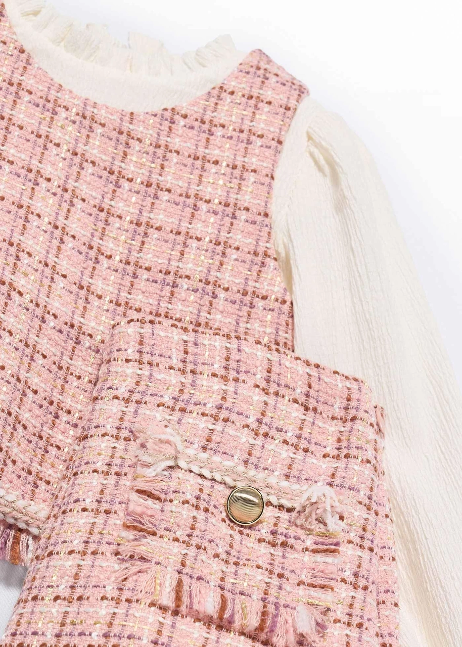 Mayoral Abel&lula Kız Çocuk Kaşe Şort Takım Pembe