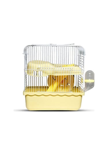 Zampa Hamster Kafesi 23x17x33 Cm Sarı 211-52000.01