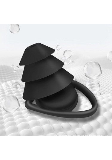 Uyku Ve Yüzme İçin İzole Edici Kulak Tıkacı - Gürültüyü Azaltan Yeniden Kullanılabilir Sessiz Silikon Kulak Tıkacı