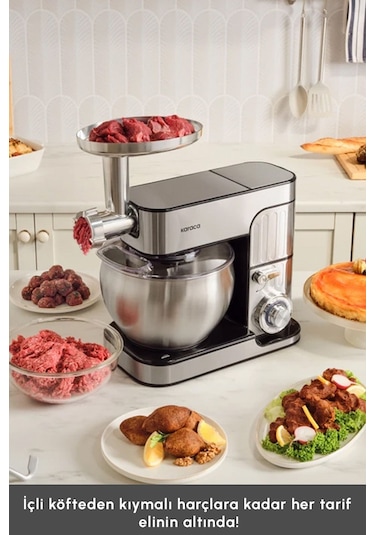 Karaca Inoxchef Pro 1300 W 7 LT Stand Mikser