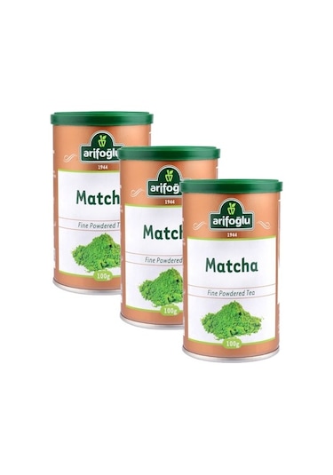 Arifoğlu Matcha Tozu Çayı 3 x 100 G