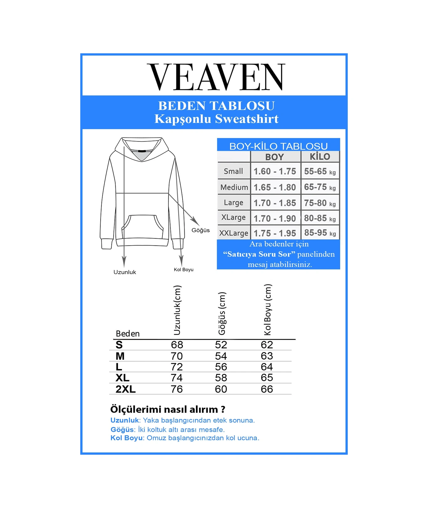 Unisex İndigo Kapüşonlu Önü Kelebek Baskılı Slim Fit Kanguru Cepli Sweatshirt İndigo