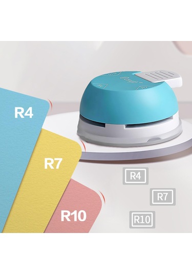 Dolıty Köşe Yuvarlama Yumruk Hediye Etiketleri Kağıt El