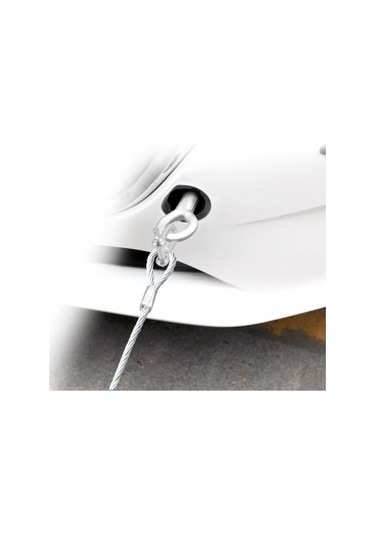 Automix 43728 Karabinalı Çekme Halatı Çelik 3 Ton 3 M