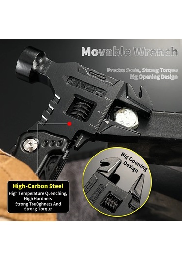 Siyah Çok Fonksiyonlu Hareketli Canlı-açık Anahtar Kombinasyonu