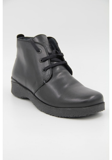 Cabani 0411607 Erkek Klasik Bot - Siyah-siyah Siyah