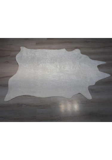 Yamalı Home İnci Halı Yapay Dana Post Dana Post Krem 160x230 Cm Krem