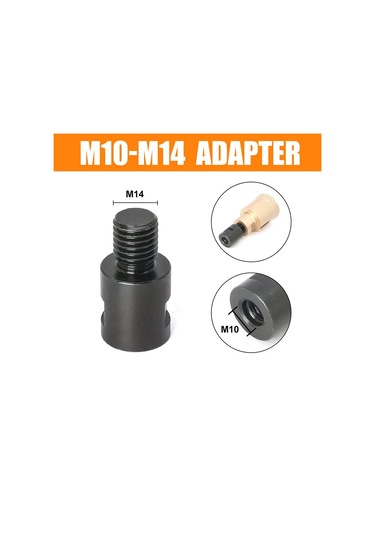 Adet M14 M10 5/8 İnç-11 Adaptör Açı Taşlama Makinesi Diş Dönüştürücü