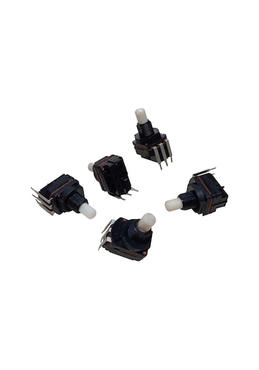 5 Adet B500k Anahtarlı Dimmer Potansiyometre 500k Dimmer Pot Somunsuz