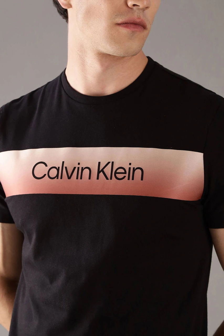 Calvin Klein Erkek T-shirt Siyah