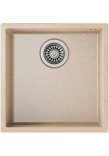 Teka Square 40.40 Tg Tek Hazneli Tegranite + Eviye - Avena Bej - 115230027