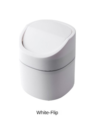 Fosenze 2 Litrelik Tıkla Aç Kapaklı Masaüstü Çöp Kutusu - Dayanıklı Plastik, Çalışma Ve Ev Ortamı İçin Temizlik Ve Düzen Sağlar