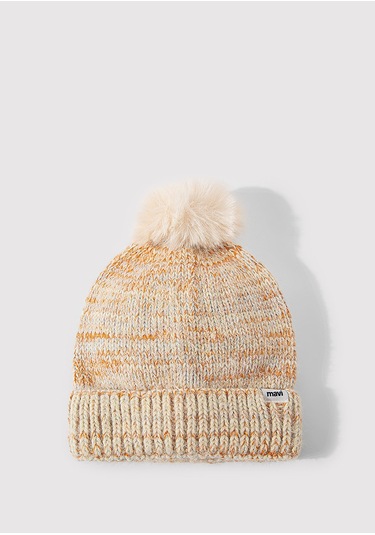 Mavi - Ponponlu Turuncu Bere 1912799-82676 Turuncu