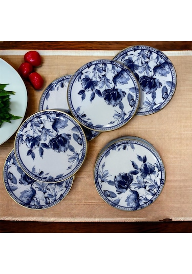 Acar Hca-06713/6 Freesia 6lı Pasta Tabağı - 19 Cm