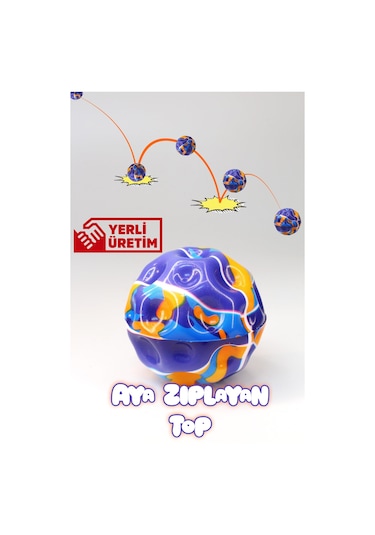 Yükseğe Zıplayan Top Moonball Galaksi Uzay Ay Topu Aşırı Zıplayan Moonball Bahçe Oyuncağı Basket