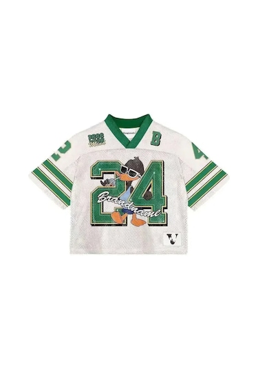 Snapbuy 2025 Y2k Retro Amerikan Futbol Forması Nefes Alan Streetwear Tişörtlavantaerkek Lavanta