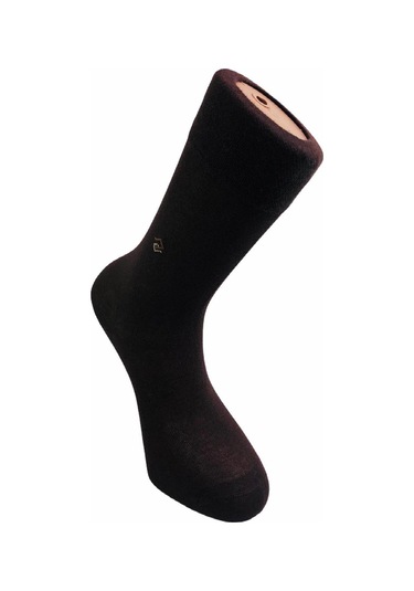 6'lı Yazlık Dikişsiz Pamuklu Erkek Çorabı-Koyu Kahve Koyu Kahverengi