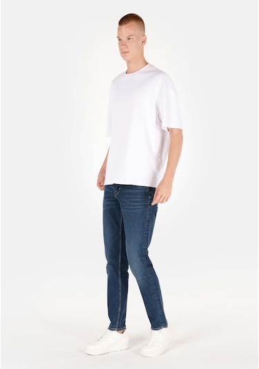 Colins Regular Fit Erkek Lacivert Jean Pantolon Cl1071299 Q1.v1 Dn03238 DENİM