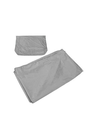 Vkemall Dış Mekan Masa Sehpası Kiremit Desenli Tahta Tabaklı Ahşap Sehpahane - Kahverengi