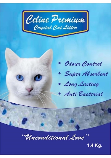 Celine Premium Silika Kristal Kedi Kumu 10 x 1400 G