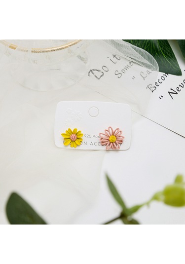 Skycity Şık Alaşımlı Küpe, 7x1.7 Cm, Opp Poşet Paket Özel Ambalaj Seçeneği Diğer Çok Renkli