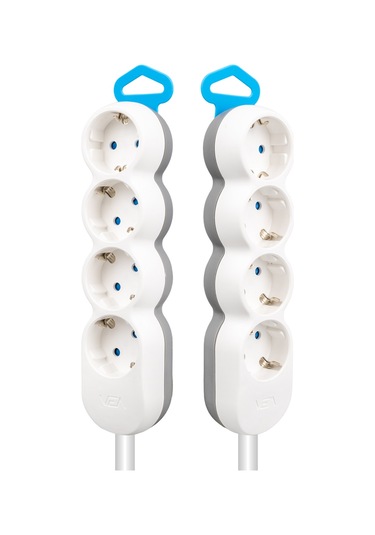 4lü 1.5 Metre Kablolu Grup Priz 3