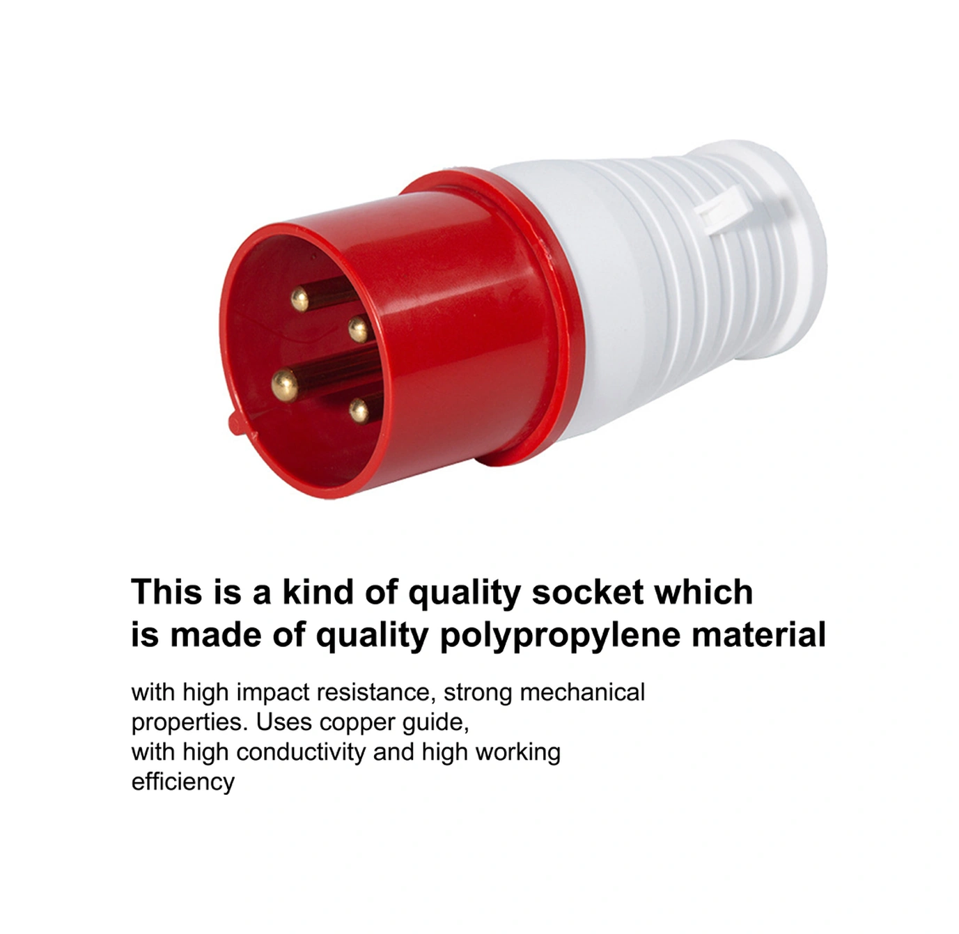 Skycity Endüstriyel Su Geçirmez 4 Pinli 16a Uçak Soketi 3 Fazlı 4 Tel 380v Sahne Işıkları İçin Abd-314 Kaliteli Soket Serisi