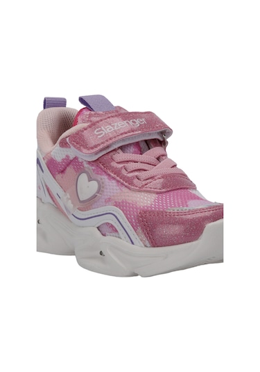 Slazenger  KLARION Çocuk Cırt Cırtlı Pembe Günlük Spor  Ayakkabısı