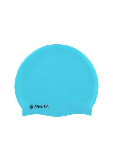 Delta Silikon Bone Deluxe Yüzücü Havuz ve Deniz Bonesi Düz Renk Turkuaz Çok Renkli