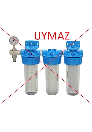 Filtre Dünyası Su Arıtma Cihazı 10" Houzing Ve Mebran Anahtarı