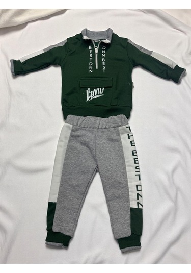 2iplik Takım Baskılı Yeşil