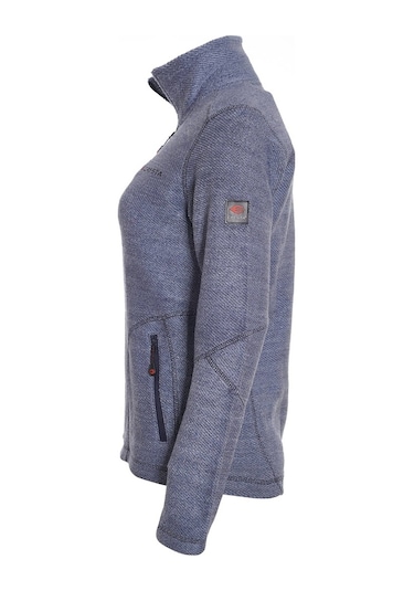 Cresta Diyagonal Örme Tam Fermuarlı Kadın Ceket