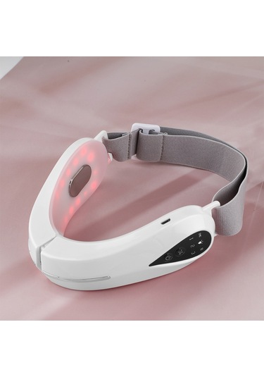 Ambition Ems Mikro Akım Yüz Germe Güzellik Aleti, Titreşim Masaj Beyaz