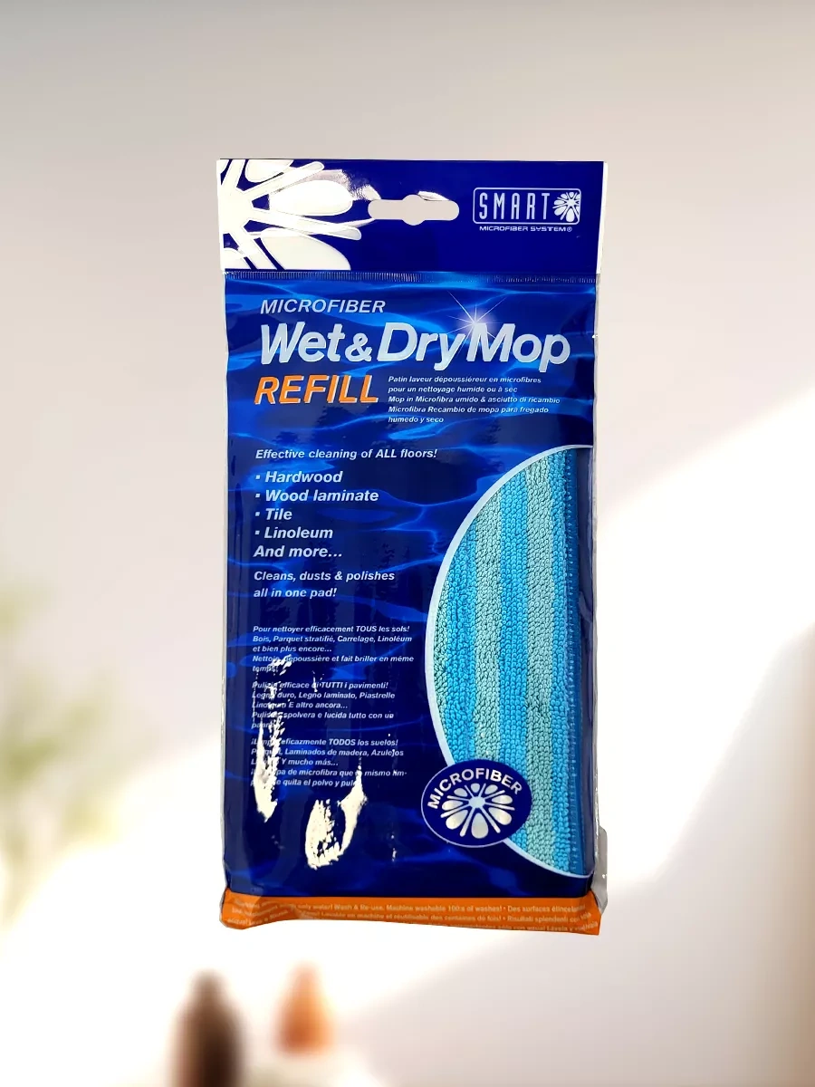 Smart Microfiber System Smart İçin 45cm Paspas Islak Temizlik Başlığı 28965329